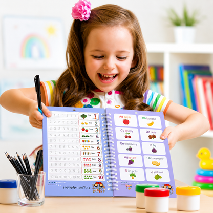 Set Cuaderno Magic Caligrafia Montessori