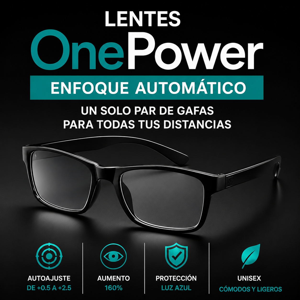 LENTES ONE POWER ENFOQUE AUTOMÁTICO