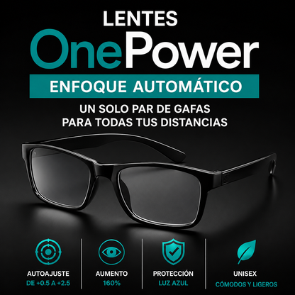 LENTES ONE POWER ENFOQUE AUTOMÁTICO
