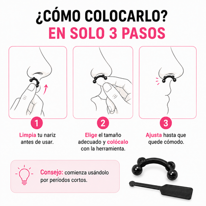Corrector Nasal 3D SIN CIRUGIA