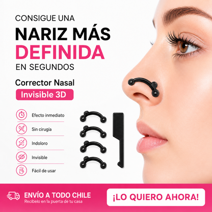 Corrector Nasal 3D SIN CIRUGIA