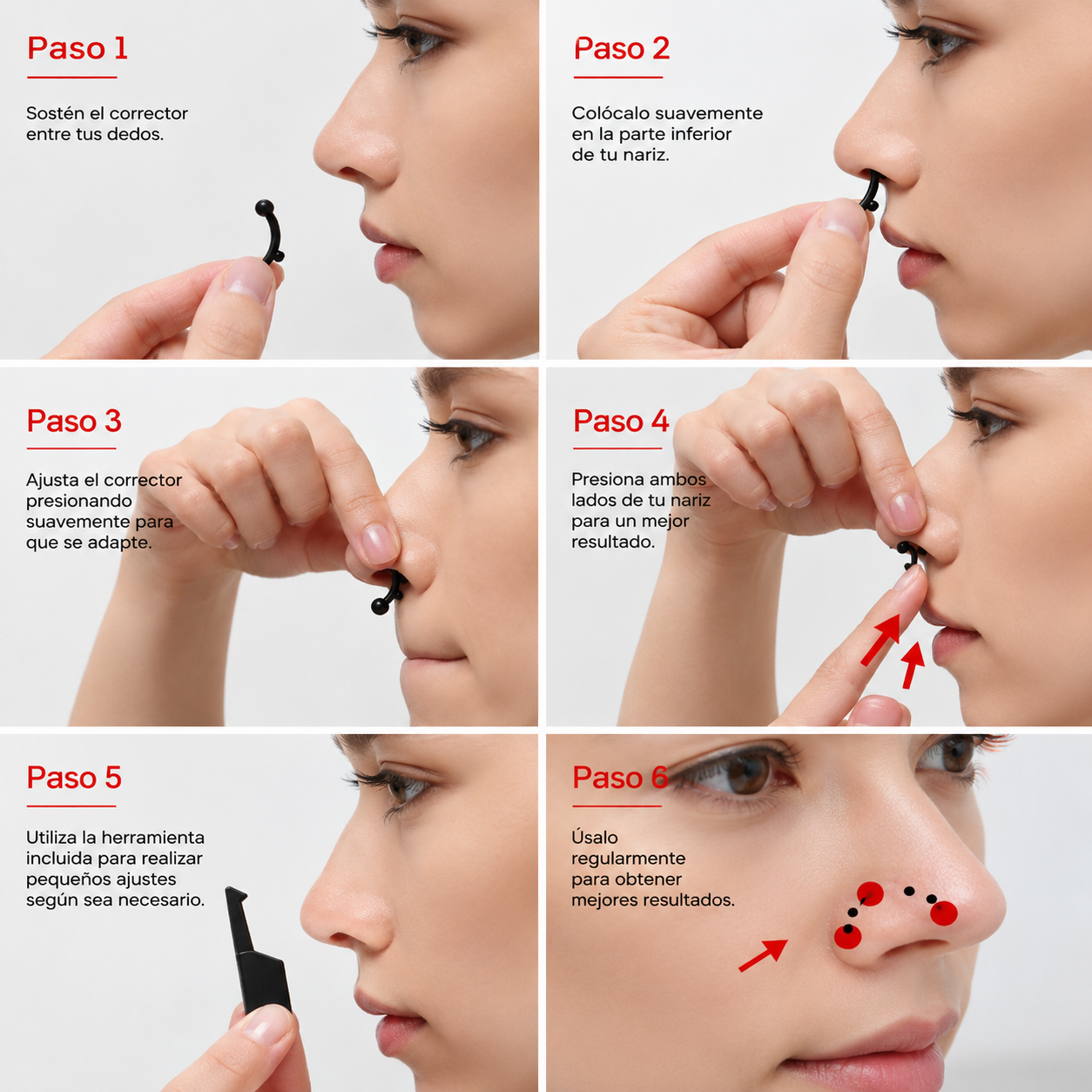 Respingador Nasal Corrector De Nariz