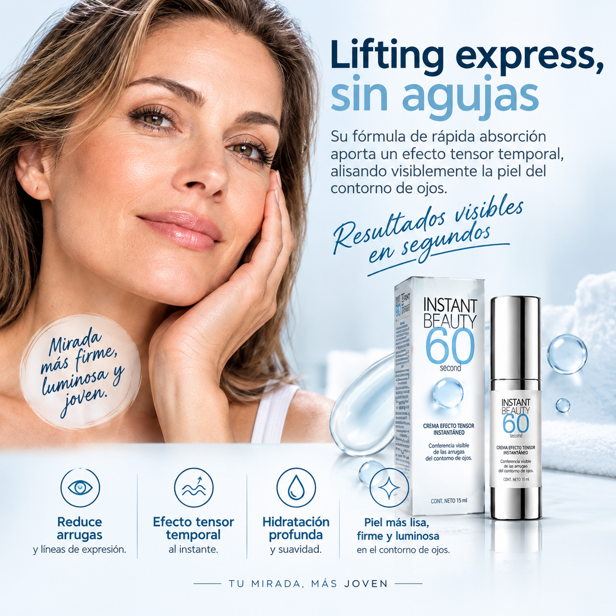 Beneficios Instant Beauty serum