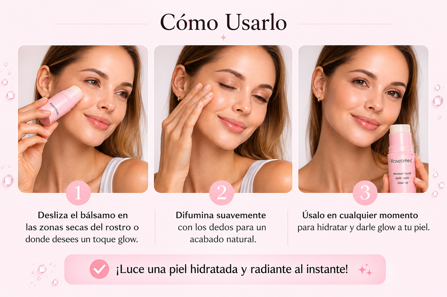 Bálsamo Facial Colágeno. Dile Adiós a líneas de expresión y flacidez