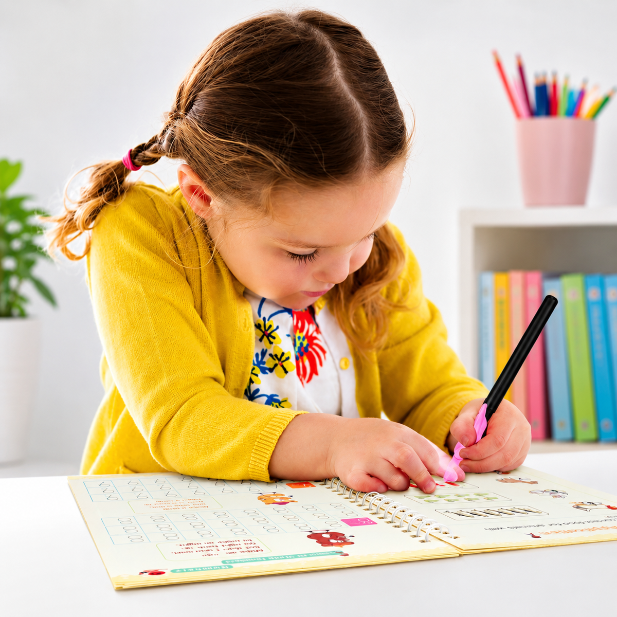 Set 5 Cuaderno Magic Copybook Edición Premium